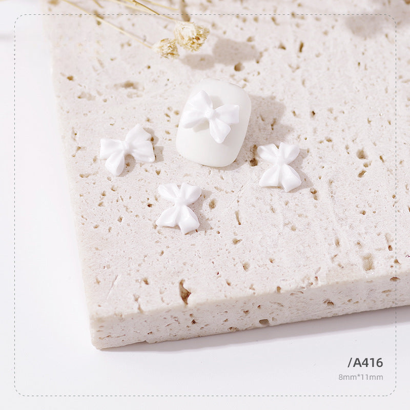 Wholesale Resin Three-dimensional Ribbon Cute Streamer Ribbon Nail Gadget